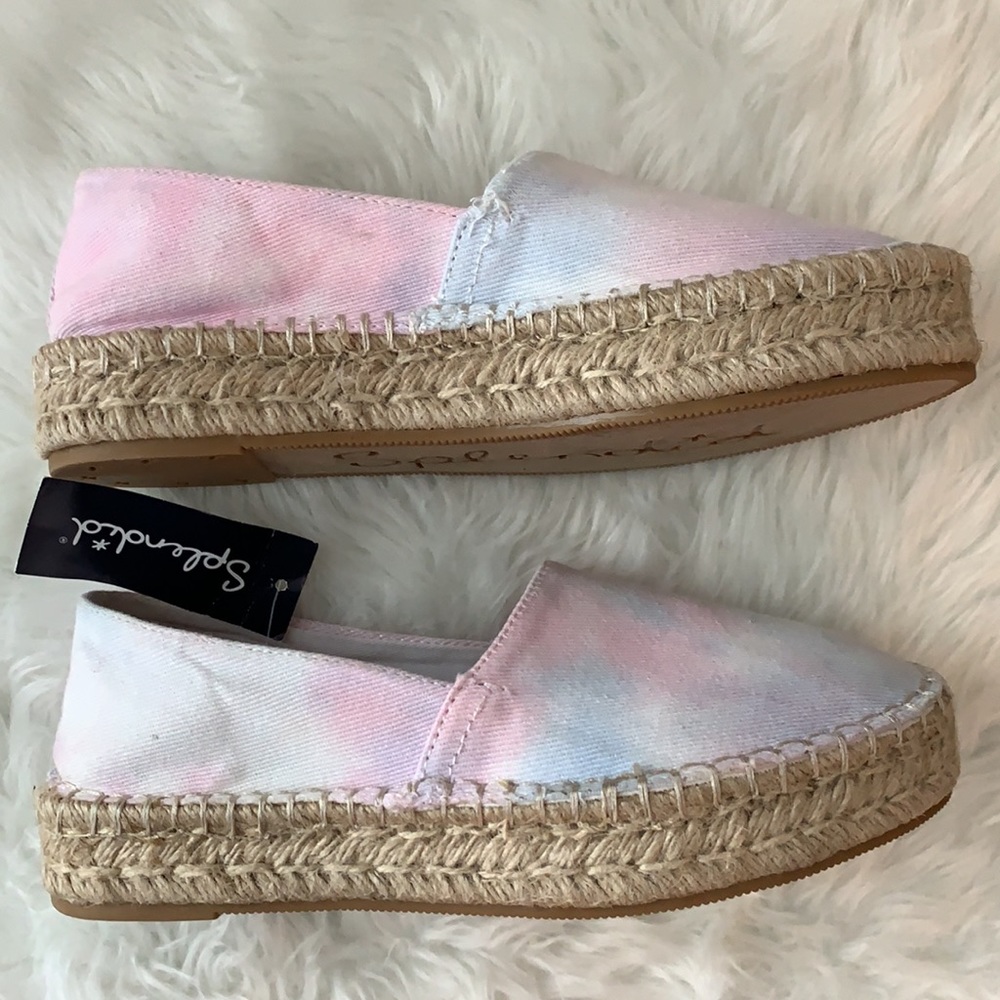 NWT Splendid Laney Tie Dye Espadrille 8.5